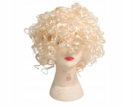 BLOND Parochňa NA PÁRTY KUČERATÉ VLASY BLOND