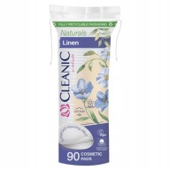 Cleanic Naturals Linen Kozmetické tampóny 90 kusov