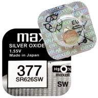 Batéria SR626SW 377 pre MAXELL Watch Silver Button 1 kus Originál