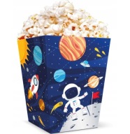 KOSMOS krabičky raketových popcornových sladkostí narodeniny 6