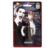 Upírske čeľuste + falošná krv v tube, 1 sada. Halloween