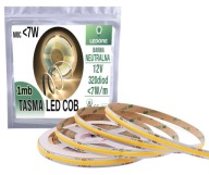 COB LED pás 12V 7W/m Neon Neutral 320 diód 1m