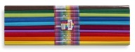 CRIPPED hodvábny papier 50x200cm mix farieb 10 kusov HAPPY COLOR