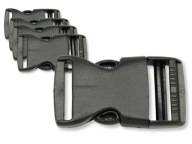 Plastová zaskakovacia spona 30 mm: Sada 5 ks