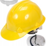 Žltá HDPE ochranná prilba VOREL 74172