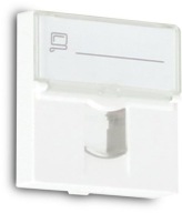 ADAPTÉR GETFORT 2 MOD 1XRJ45 MOSAIC 45x45mm