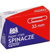 Veľké okrúhle sponky na papier 33 mm