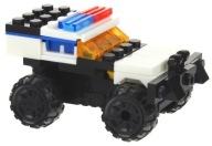 Stavebné bloky City 2v1 robot policajného auta