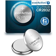 EFEKTÍVNA KRÍCOVÁ LÍTIOVÁ BATÉRIA EVERACTIVE 2032 CR2032 DL2032 3V 1PC
