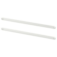 IKEA HJALPA Závesná koľajnica biela 55 cm 2 ks