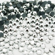 Termo kamienky Crystals Silver 3mm 500 ks