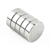 VALEC NEODYMOVÝ MAGNET 14x4 N38 SADA 5 ks