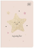 INTERPRINT NOTEBOOK A5-16 DVOJFAREBNÁ RIADKA - Glitter Girl - STAR