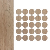 Nábytkové hmoždinky Fi 14 mm Farba Drevo svetlý buk Maskovanie Diy DIY