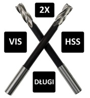 Fréza stopková NFPa fi 8,0 HSS DIN844 LONG VIS 2x