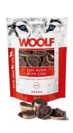 Woolf Beef Sushi s treskou hovädzinou s treskou 100g