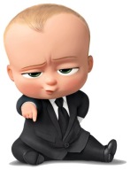 NÁLEPKA DEKORÁCIA NA OKNO NA SKLENENÉ ZRKADLO BABY BOSS