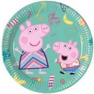PEPPA PIG NARODENINOVÉ TANIERKY pepa x8