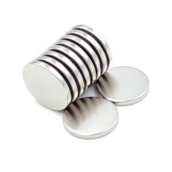 VALEC NEODYMOVÝ MAGNET 17x2 mm, okrúhly, kotúčový, SILNÝ HUNTER - 10 KS