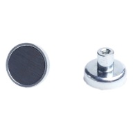 Feritový magnetický držiak 16x4,5 so závitovým puzdrom M3 1 kus