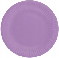 Papierové taniere LEVANDUĽOVÁ fialová narodeninová PARTY 18 cm 6 ks