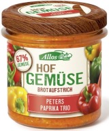Zeleninová pasta s paprikou BIO 135 G Allos