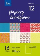 KREATÍVNY PAPIER A4/16K SADA 11 ks