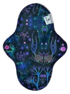 MEDIUM M Neon Splash bambusová hygienická vložka na opakované použitie
