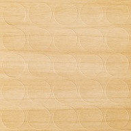 Samolepiaca čiapočka F14/860 breza IKEA - 25 ks.