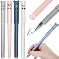 Sada 4x PEN, zmazateľné, zmazateľné, zmazateľné, ANIMAL