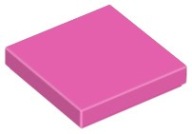 LEGO TILE 3068b DLAŽDICA 2x2 ružová tmavá NOVINKA (1g)