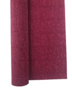 Krepový papier Taliansky krepový 180 g hodvábny papier č. 584 kardinál červený