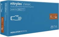 NITRYLEX CLASSIC MODRÉ NITRILOVÉ RUKAVICE 100 ks XL