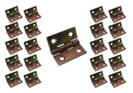 Nábytkový opletený pánt 25x25 x1,0mm - 20 ks