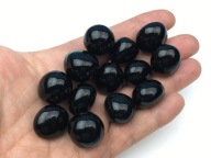 čierny obsidián, prírodný leštený kamienok