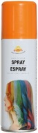 Zmývateľný lak na farbenie vlasov v spreji ORANGE Carnival Party 125ml