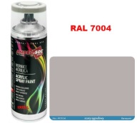 RAL 7004 AKRYLOVÝ LAK SPREJ sivý LESK 1233