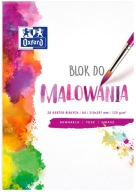 Maliarsky blok A4 20k 120g Biely, Oxford