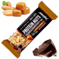 Arašidová tyčinka s proteínom - Amix Protein Nuts Crunchy Peanut - Karamel