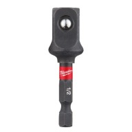 NÁRAZOVÝ ADAPTÉR MILWAUKEE 1/4 HEX na 1/2 ŠTVOREC