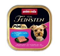 Animonda mini Adult krmivo pre dospelých hydina lososový kôpor 100g
