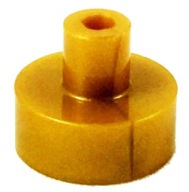 LEGO 1X1 okrúhle S KOLÍKOM - ZLATÁ 20482 PRE 2 KS