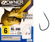 Háčiky s nadväzcom OWNER CHINTA 0,20 mm veľkosť 6