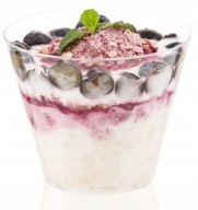 SNACK CONTAINERS dezertné poháre 150ml 24 ks
