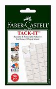 FABER-CASTELL TACK-IT UPEVŇOVACIA HMOTA 50 g BIELA