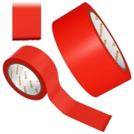 UPOZORNENIE ČERVENÁ označovacia PÁSKA 50mm 33m na čiary, samolepiaca