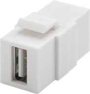Predĺženie konektora Keystone kábla USB typu A
