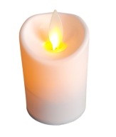 SVIEČKA, LED SVIEČKA NA AKUMULÁTOROV, POHYBLIVÝ PLAMEŇ, DEKORATÍVNA VLOŽKA SVIEČKY