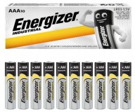 10 x VÝKONNÁ ALKALICKÁ BATÉRIA INDUSTRIAL LR03 AAA R3 EN92 1,5V