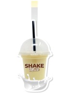 Wobler nod reklamný pohár mrazený shake MILKSHAKE 28x14cm | reklama
